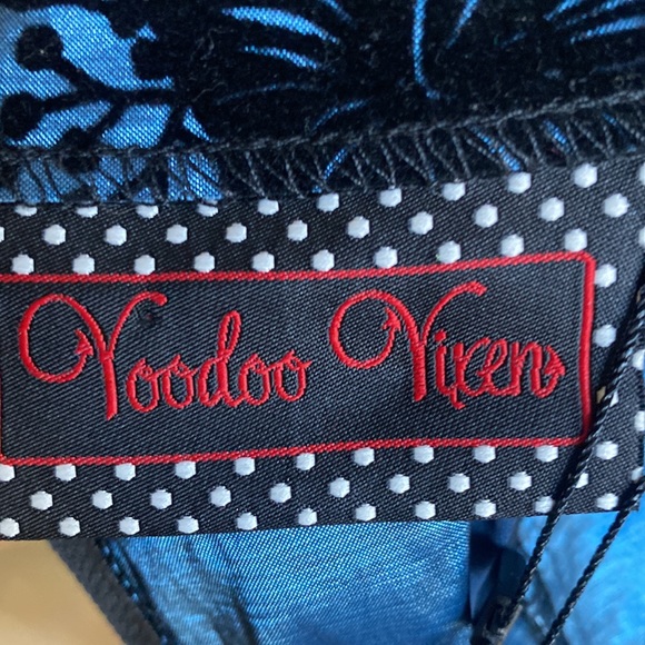 VOODOO VIXEN ROCKABILLY RETRO 50'S SWING STELLA BIRD FLOWER PENCIL DRESS DRA2471 - Picture 9 of 13